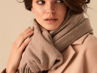 Шарф+верхняя одежда. Носим стильно